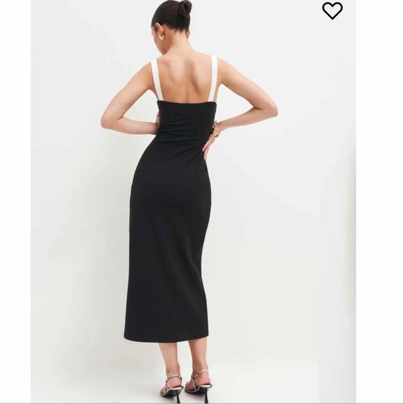 NWT Reformation Nelle Knit Midi Dress - Picture 4 of 4